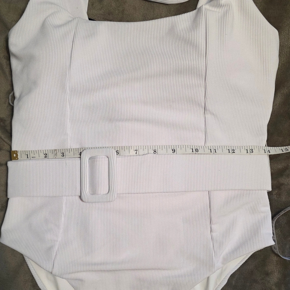 🆕️ Beach Riot Ribbed Sydney Belted One Piece - Picture 11 of 16